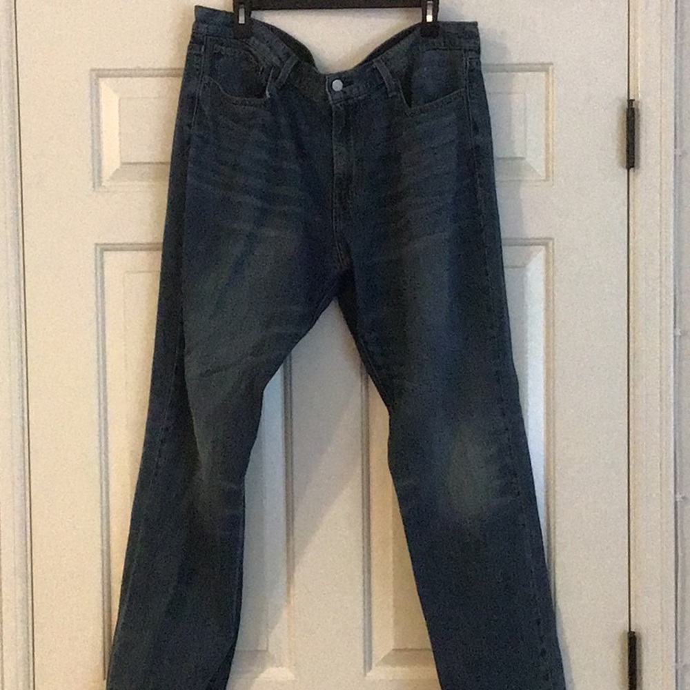 Lucky Brand Blue Relaxed Jeans with Lived-In Look